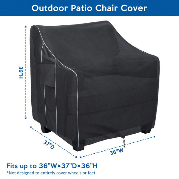 Patio chair covers for swivel online chairs